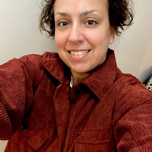 New release Fall ‘22 Zenana Rust colored Shacket - Picture 4 of 6